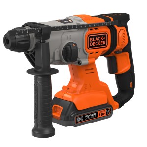 Black+Decker Akku-Kombihammer BCD900E2K mit Akku und Koffer.