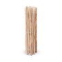 Stiltreu Staketenzaun Haselnuss, 120cm hoch. Naturzaun Rolle für Garten und Beet.
