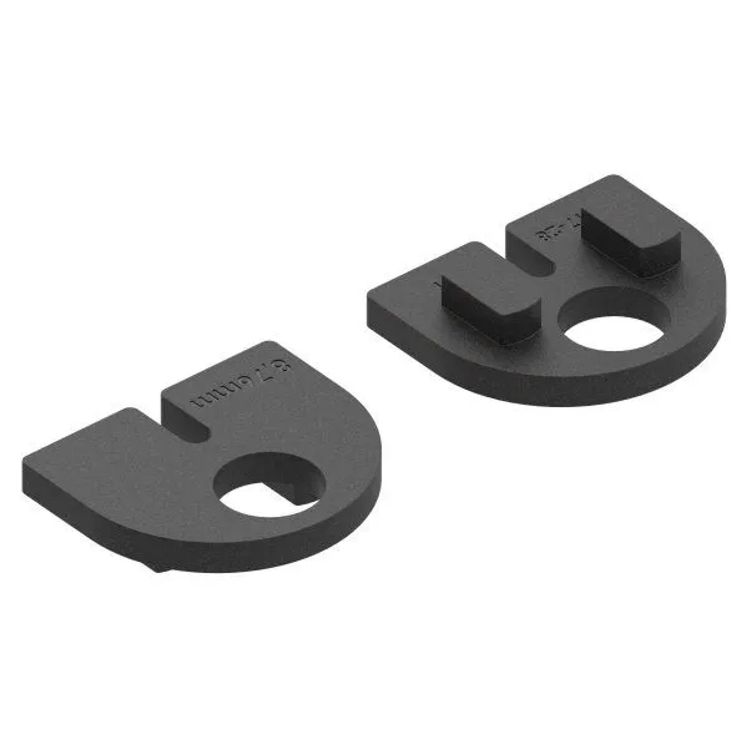 FeNau Gummieinlage Gummi Für Glas 8,76 mm Für Glasklemme Modell 28 1 Paar