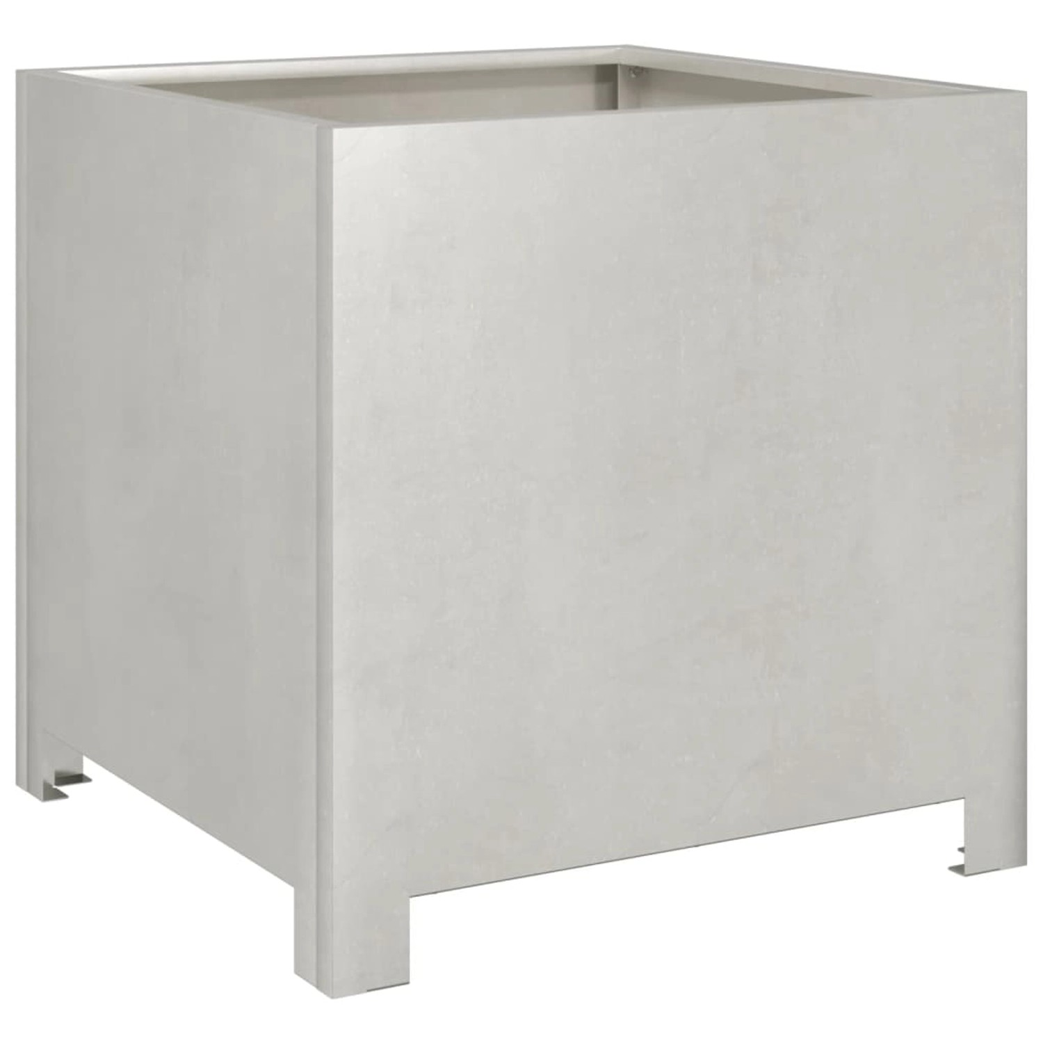 vidaXL Pflanzkübel 40x40x40 cm Edelstahl 851207 günstig online kaufen