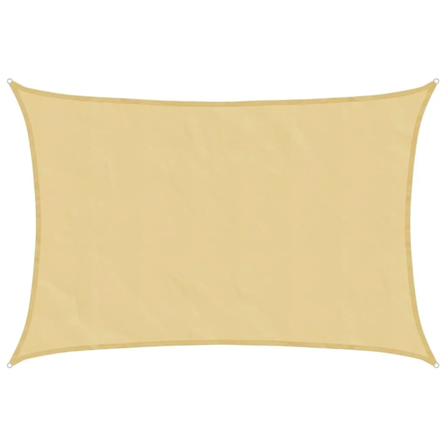 Furnicato Sonnensegel Sandfarbe 45x3 M 100% Polyester Oxford