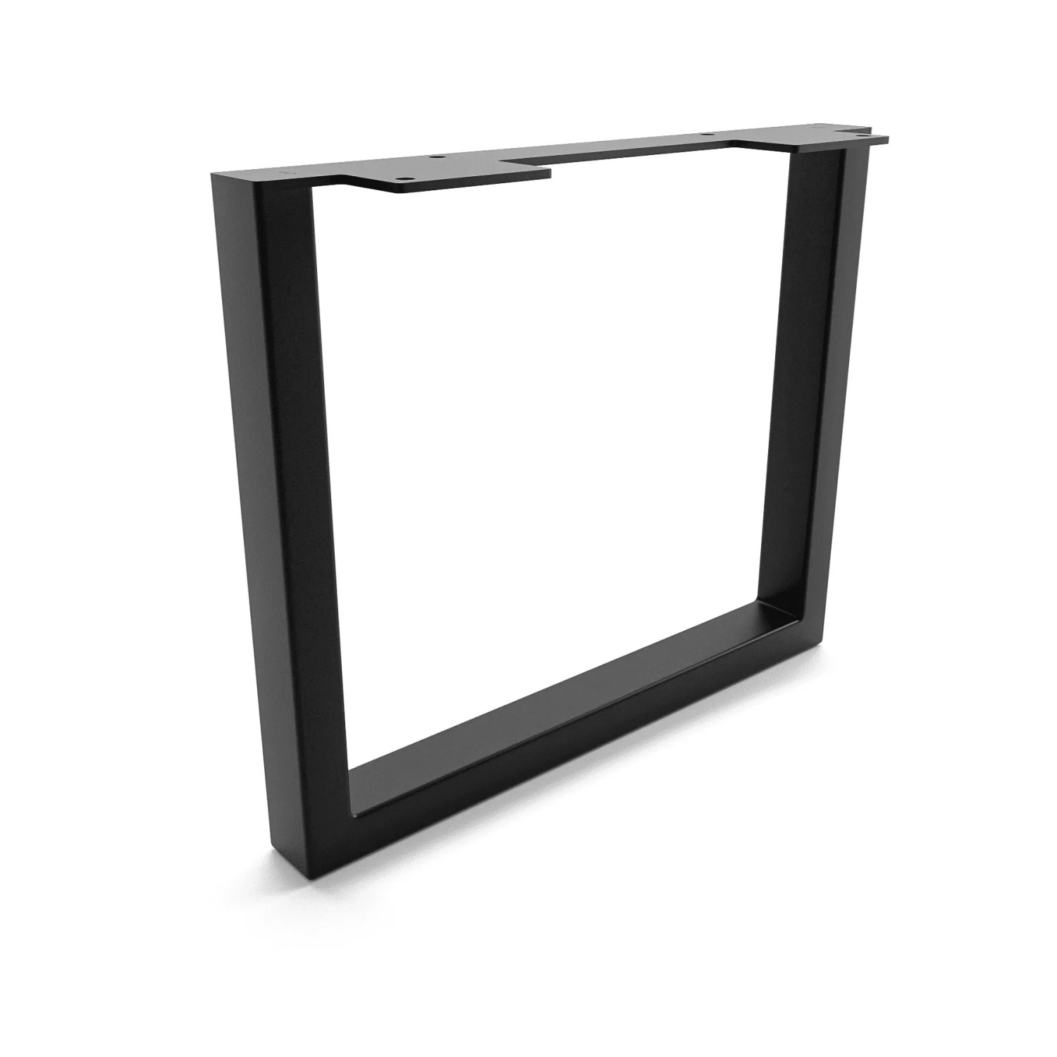 HEVVA Möbelbein GRAZ 25 cm Hoch 30 cm Tief 1 Stück Schwarz