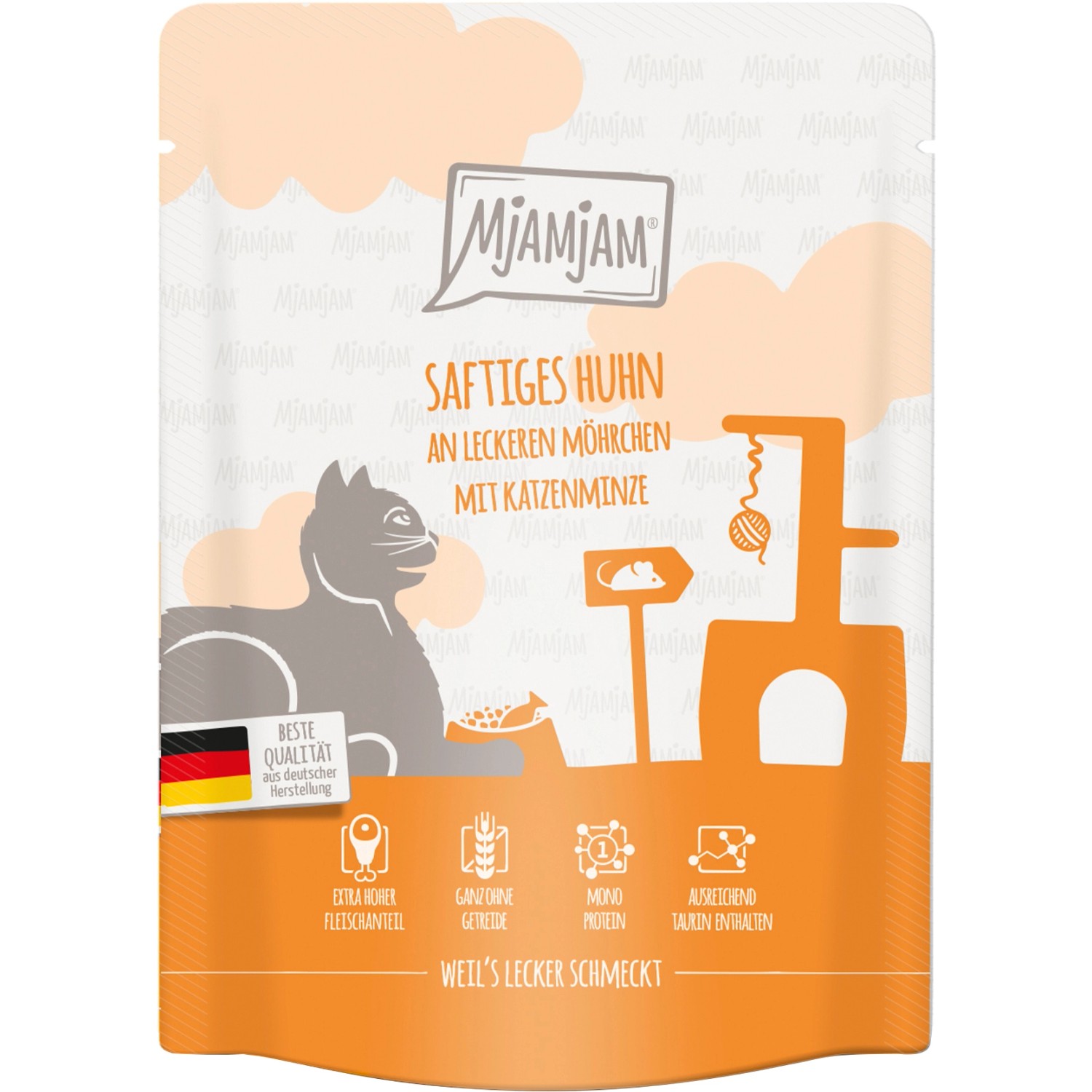 MjAMjAM Saftiges Huhn an leckeren Möhrchen 300 g