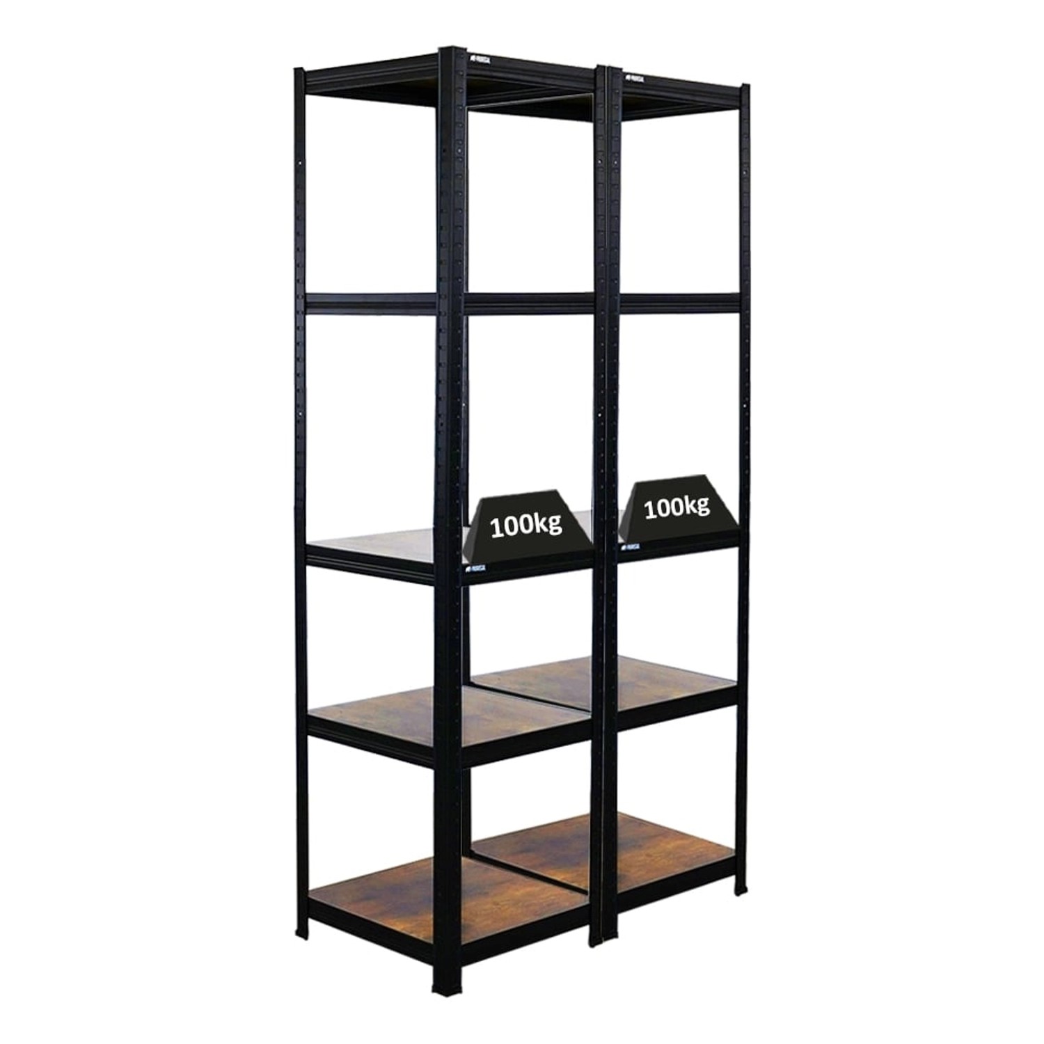 PROREGAL Wohnregal Mega Deal 2x Ragnar HxBxT 180x45x45cm Fachlast 100kg Vin günstig online kaufen