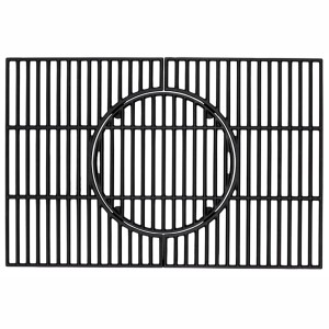 Tepro Guss Grillrost Set mit Rost in Rost System für vielseitiges Grillen.