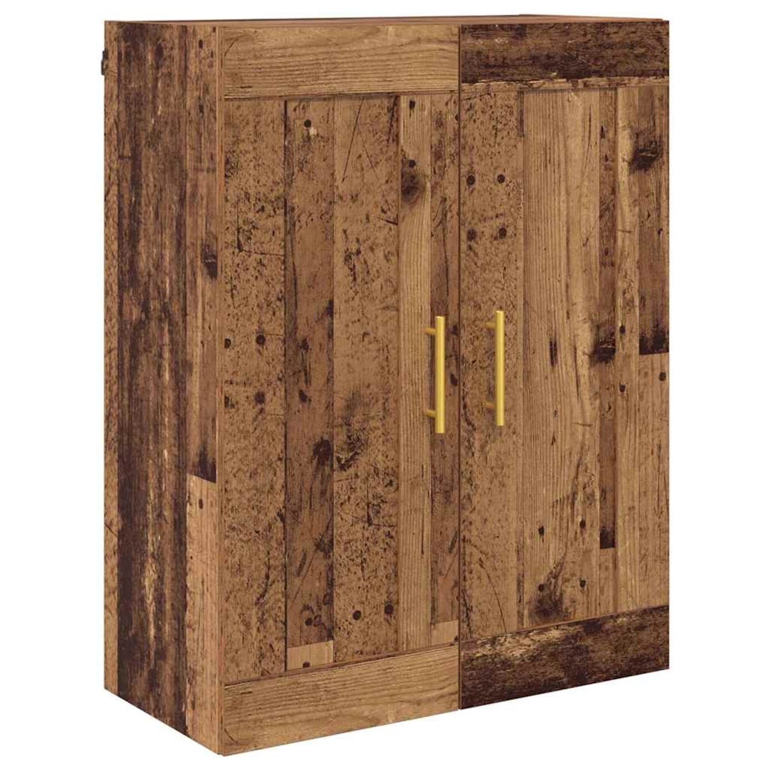 vidaXL Wandschrank Altholz 69,5 x 34 x 90 cm Holzwerkstoff 882424 günstig online kaufen