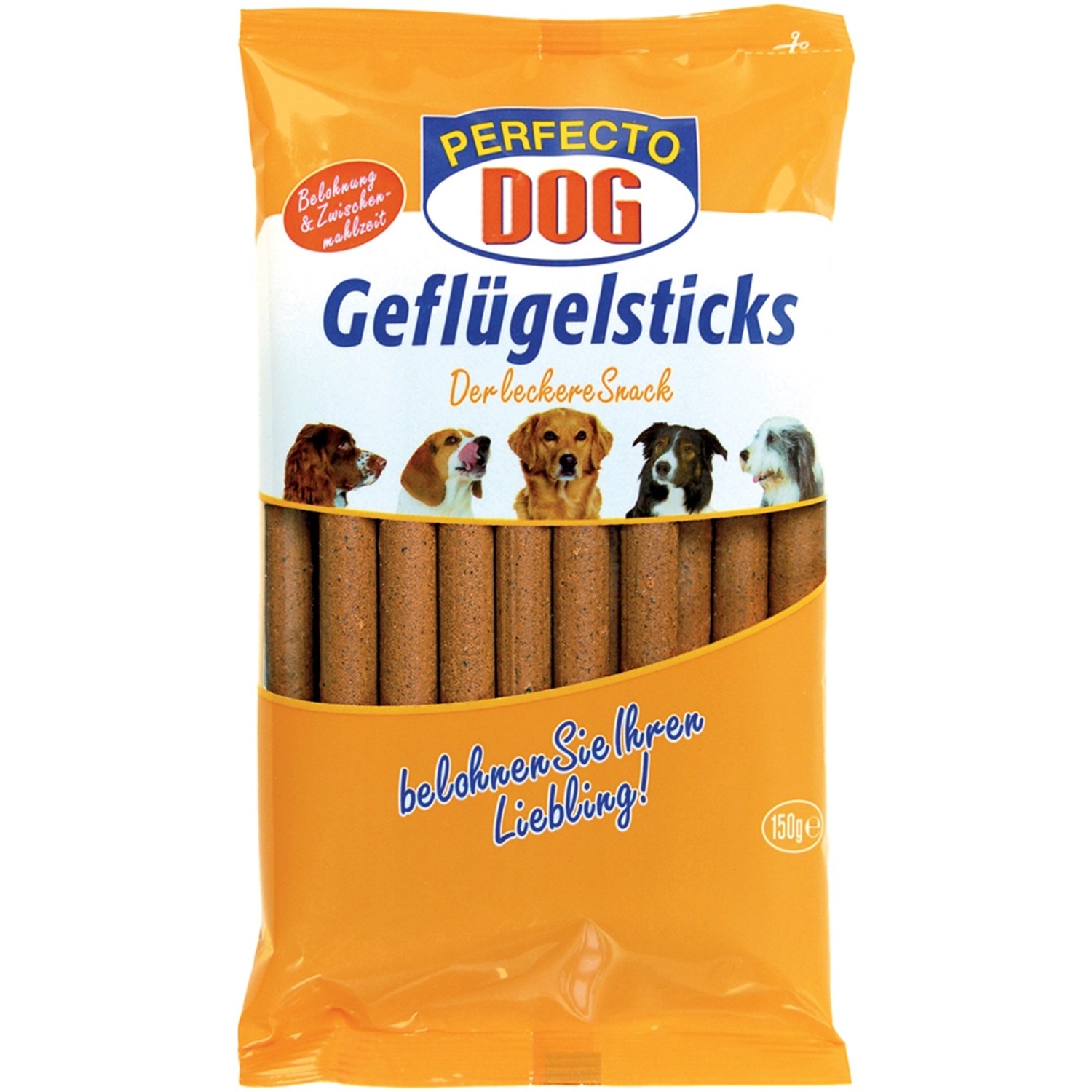 Perfecto Dog Geflügelsticks 150 g