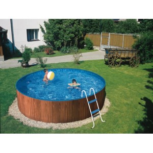 MyPOOL MY-Poolset Splash Holz M Kartuschenfilter