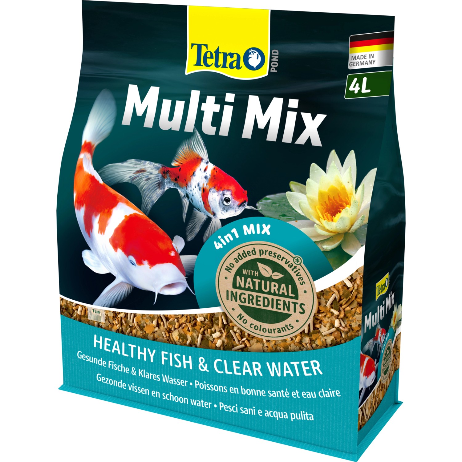 Tetra Pond Fischfutter Multi Mix 4 l