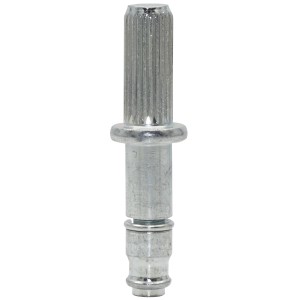 Wagner Riffelstift, 58mm, 2er-Set für Rollen und Räder. Stahl, verzinkt.