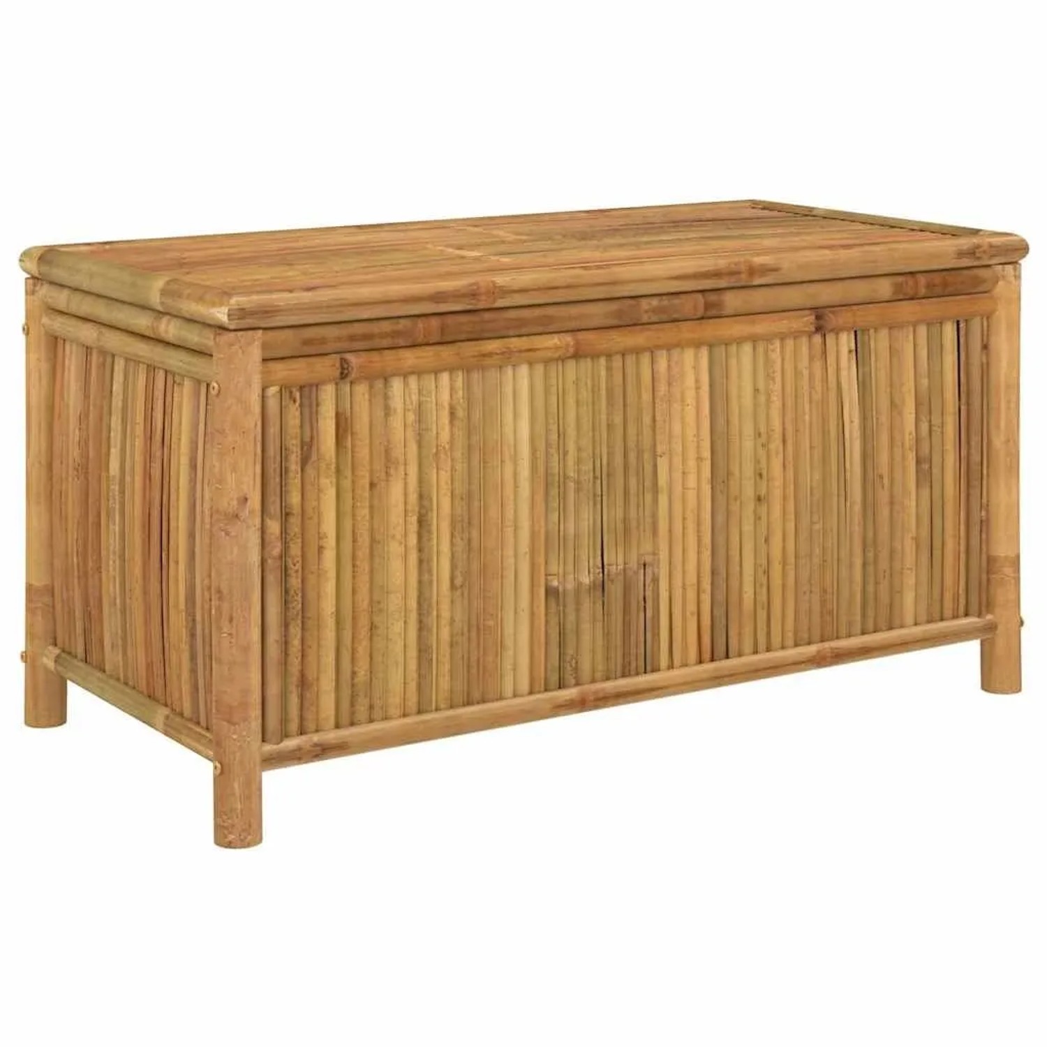 Furnicato Gartentruhe 110x52x55 Cm Bambus