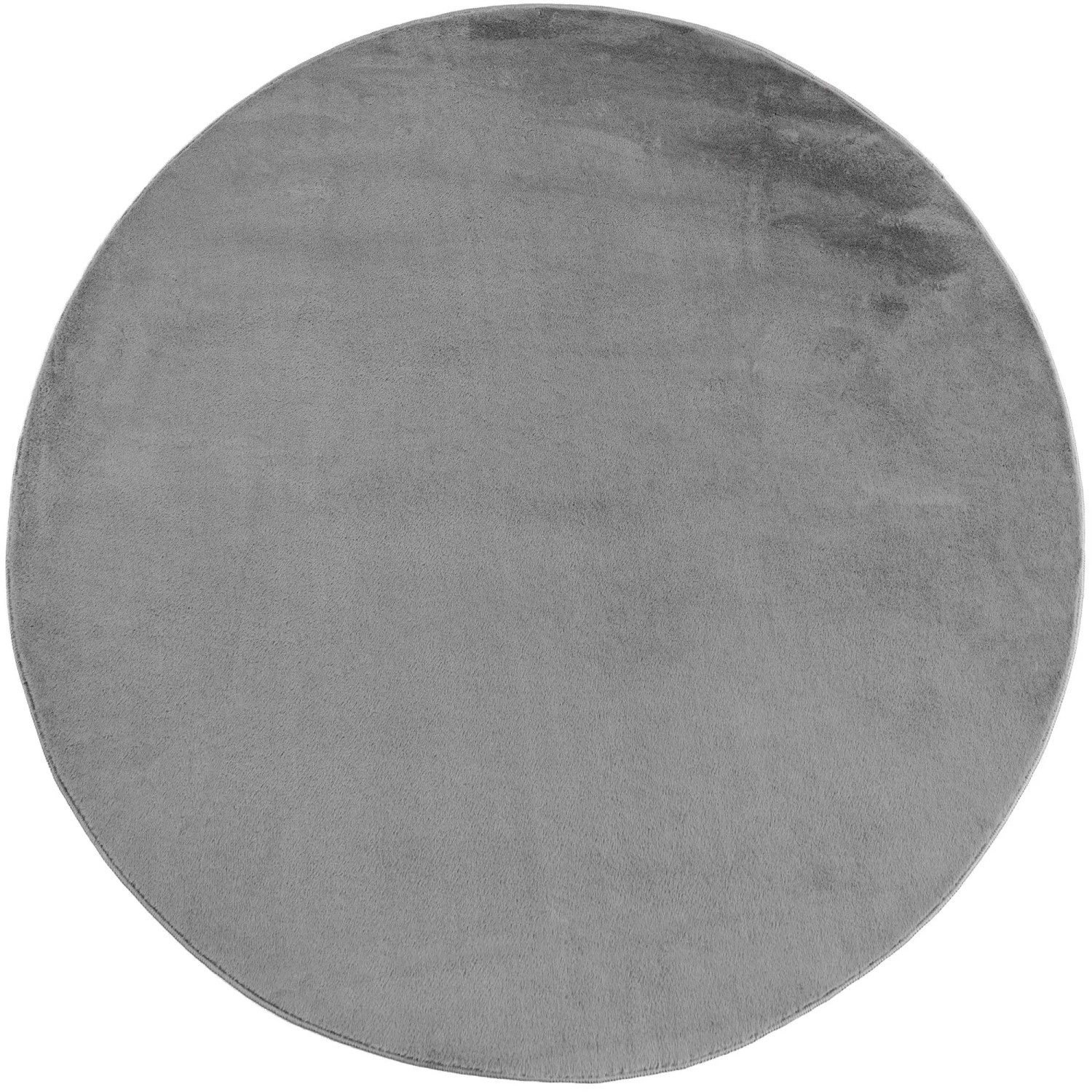 Ayyildiz Kurzflorteppich Joy 1400 Grau Ø 80 cm