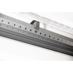 Schellenberg Rollladenwellen-Verlängerung Mini, 100cm, aus verzinktem Stahl mit Stanzungen.