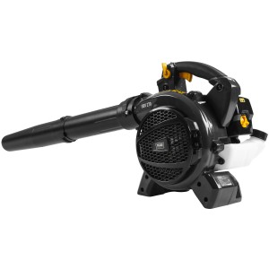 Texas GBV270 Benzin Laubsauger/Bläser in Schwarz und Gelb.