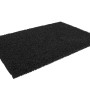 Anthrazitfarbene Primaflor Spaghettimatte Lorenzo, 90x120cm, für Nassbereiche.
