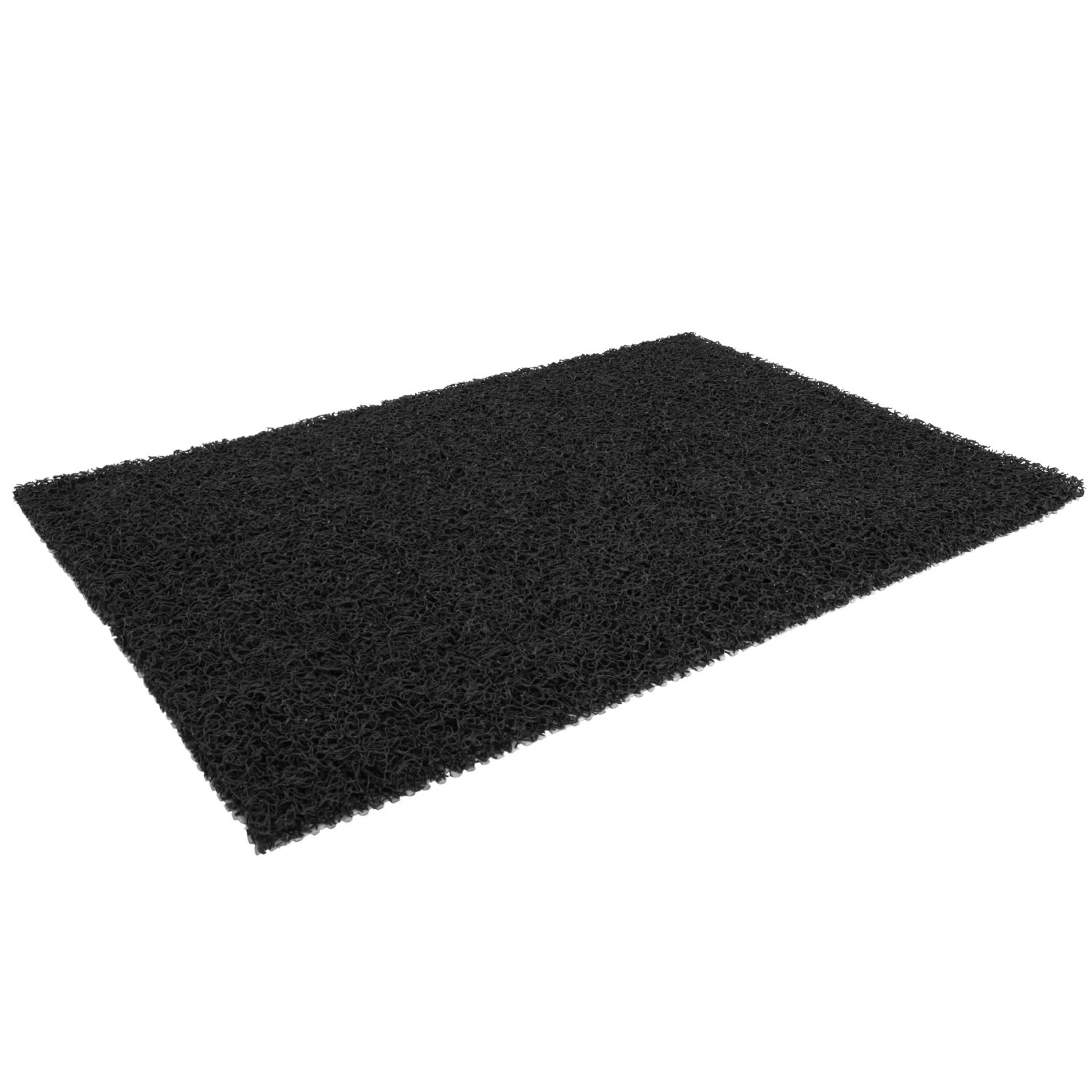 Anthrazitfarbene Primaflor Spaghettimatte Lorenzo, 90x120cm, für Nassbereiche.