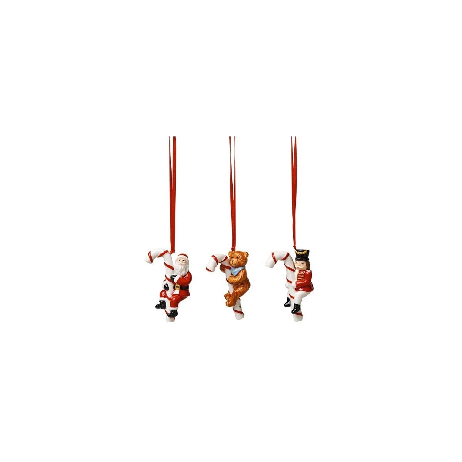 Villeroy & Boch Nostalgic Ornaments Ornamente Zuckerstange 3-teilig