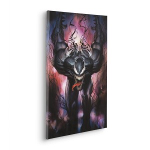 Komar Keilrahmenbild Marvel Venom Attack Schwarz