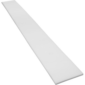 Hellgraue Ecopur+ Schaumstoffplatte, 450x2000x20mm, ideal für Hobby, Basteln und Möbel.