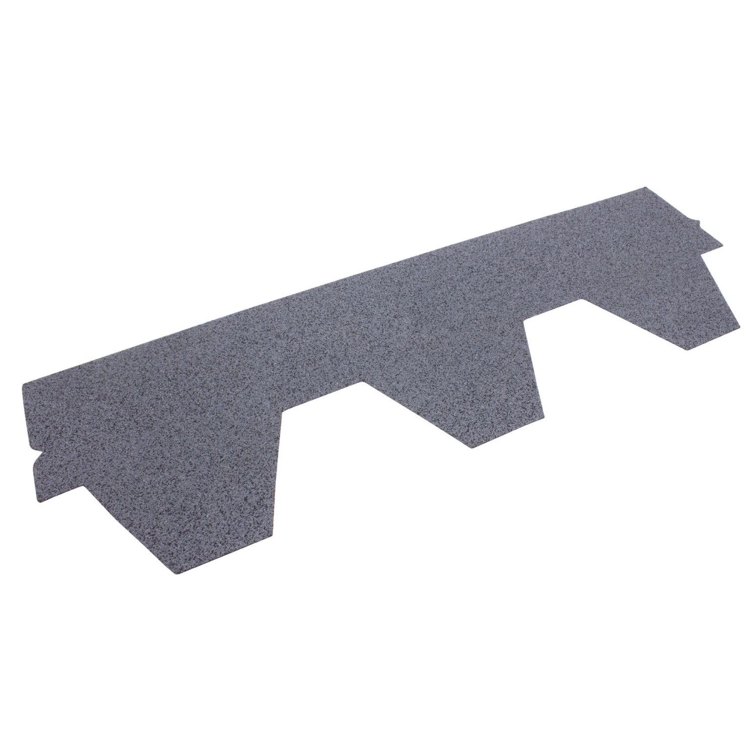 Thumbnail - Daprona Dachschindeln Hexagonal Muster 20x 1m x 32cm Bitumen Grau