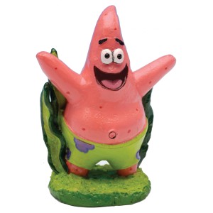 Pennplax SpongeBob Patrick Dekofigur für Aquarien, 5 cm groß.