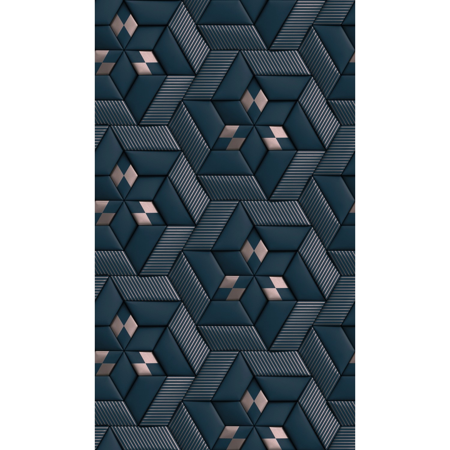 A.S. Creation Fototapete 3D-Grafik 1,59 m x 2,8 m Blau-Grau FSC® günstig online kaufen