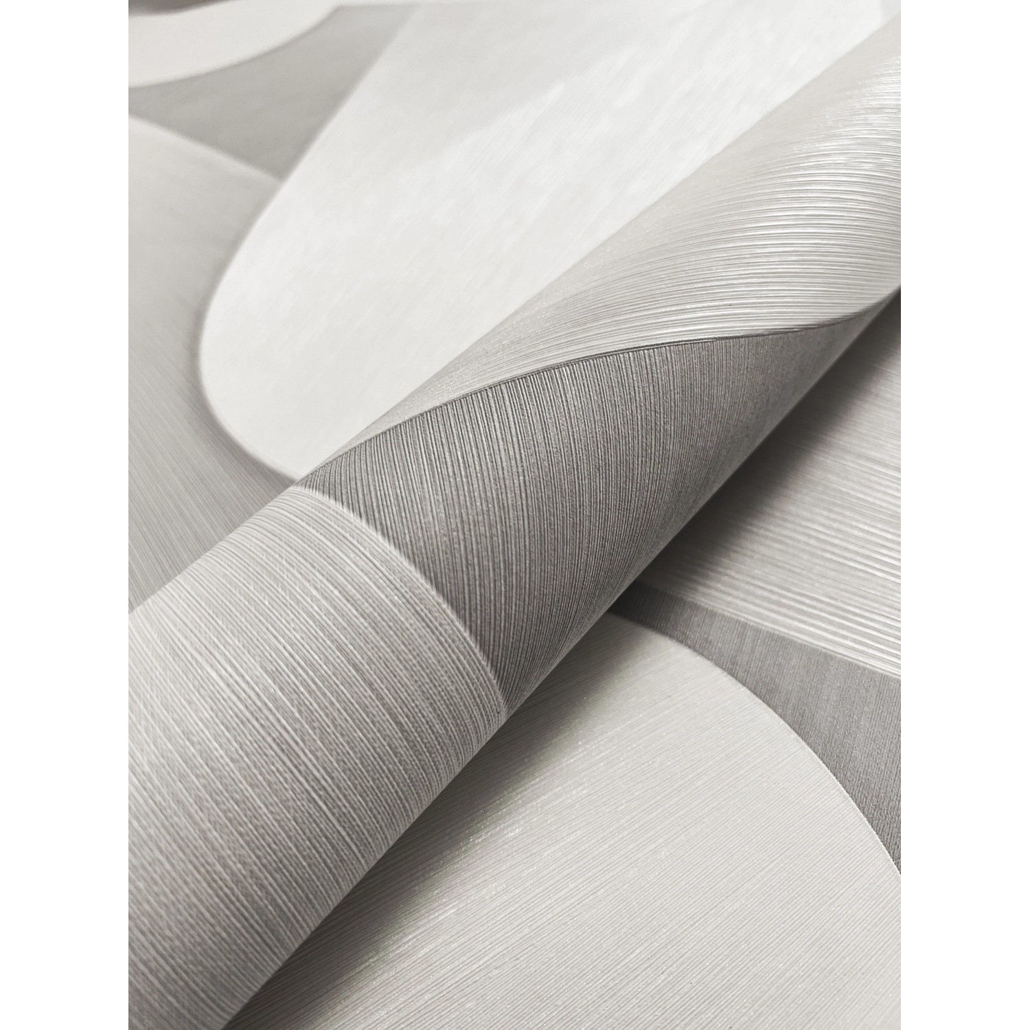 Newroom Vliestapete Nuccio Hellgrau Grafik Modern Strukturiert FSC® günstig online kaufen