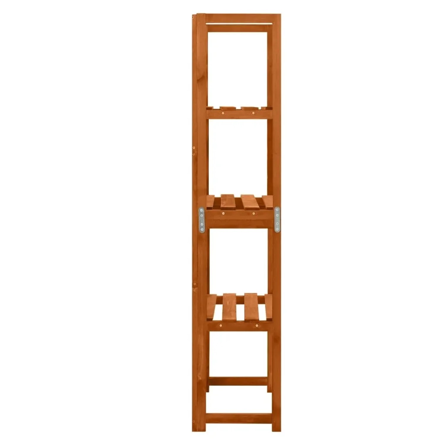 VidaXL Spalier mit 3 Ablagen aus Tannenholz, 55x30x140 cm, für Garten und Balkon.