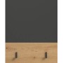 Inn.Furn Garderobenpaneel in Grau und Eiche 45 x 165 cm Cooper_8