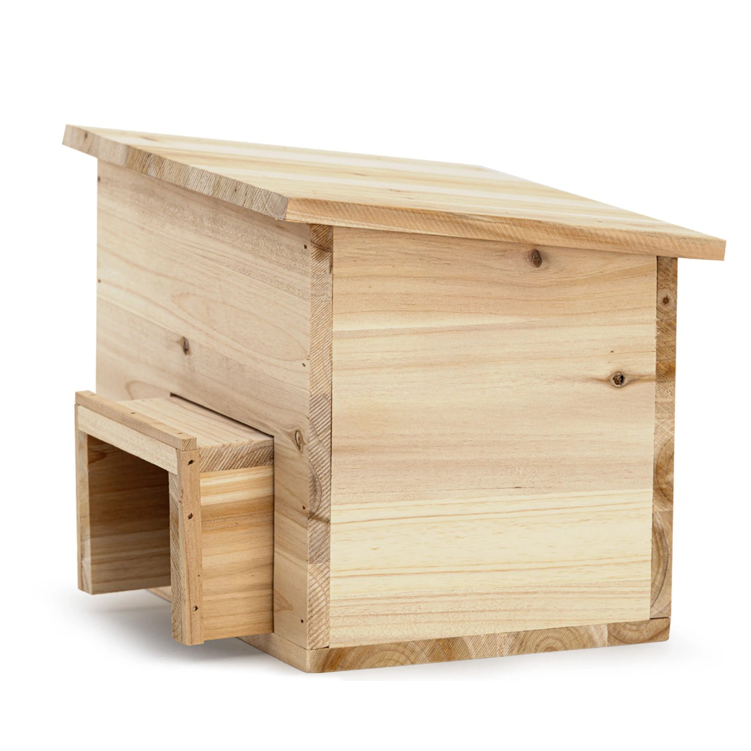 Moorland Igelhaus Winterfest Überwinterungs Holz 20×20 cm