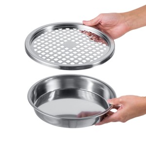 Tectake Standaschenbecher  Rund Mit Mülleimer und Inneneimer  25 x 25 x 61 cm Schwarz