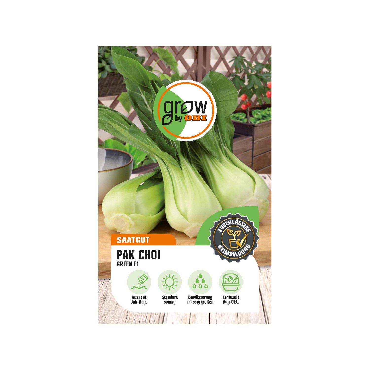 GROW by OBI Pak Choi Green F1-Hybride