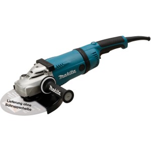 Makita Winkelschleifer GA9030RF01, 230mm, 2400W, mit robustem Gehäuse und Anti-Vibrations-Griff.