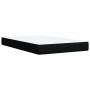 Schwarze vidaXL Boxspringbett Matratze, 120x200 cm, Stoff