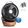 Clean Air Optima Ventilator CA-403 Smart mit Holzdesign und BLDC Motor.