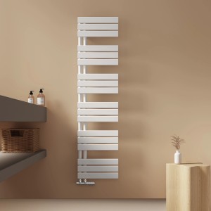 Emke Badheizkörper 160x40cm 684W Weiß Handtuchwärmer für Badezimmer Handtuchtrockner