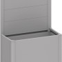 Biohort Sichtschutz Pflanzbeet Belvedere, silber-metallic, Zubehör für Hochbeete.