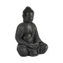 Relaxdays Buddha Figur Polyresin Dunkelgrau Sitzend Wetterfest Frostsicher 70 cm x 45 cm x 35 cm 9 kg