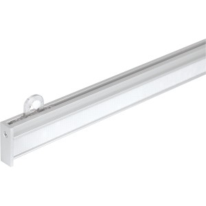 Mydeco Paneelwagen für Schiebevorhang, Edelstahl-Optik, 60 cm. Zubehör für Stilgarnituren.