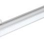 Mydeco Paneelwagen für Schiebevorhang, Edelstahl-Optik, 60 cm. Zubehör für Stilgarnituren.