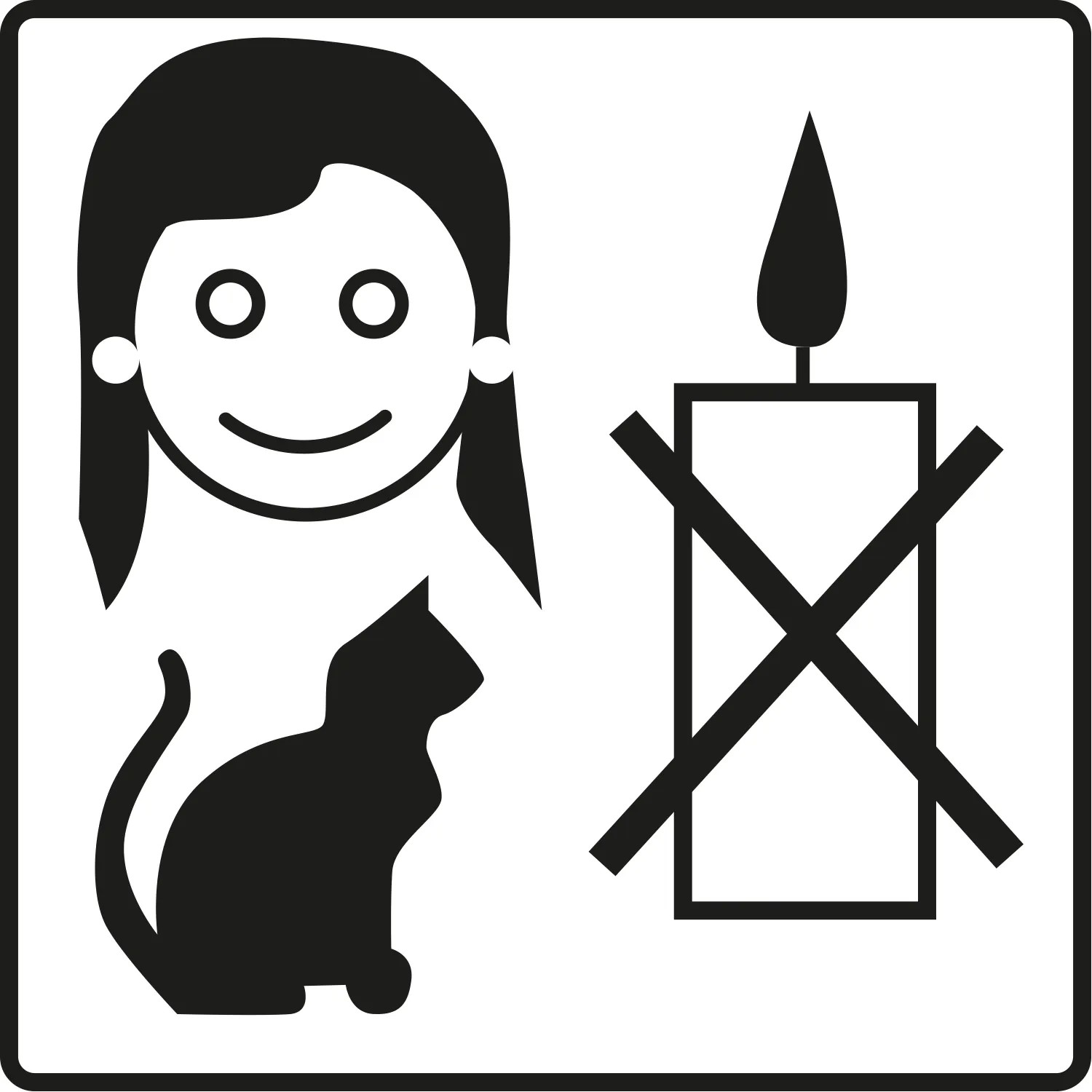 Sicherheitshinweis: Moskito-Kerze nicht in Reichweite von Kindern und Haustieren verwenden.