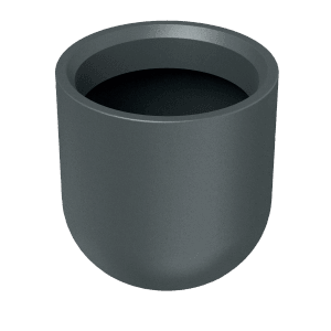 Prosperplast Blumentopf Molta Hoch Ø 40 cm x 40 cm Graphit