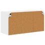 vidaXL Küchenwandschrank mit Regal Weiß 80 x 31 x 40 cm Holzwerkstoff 884574_8