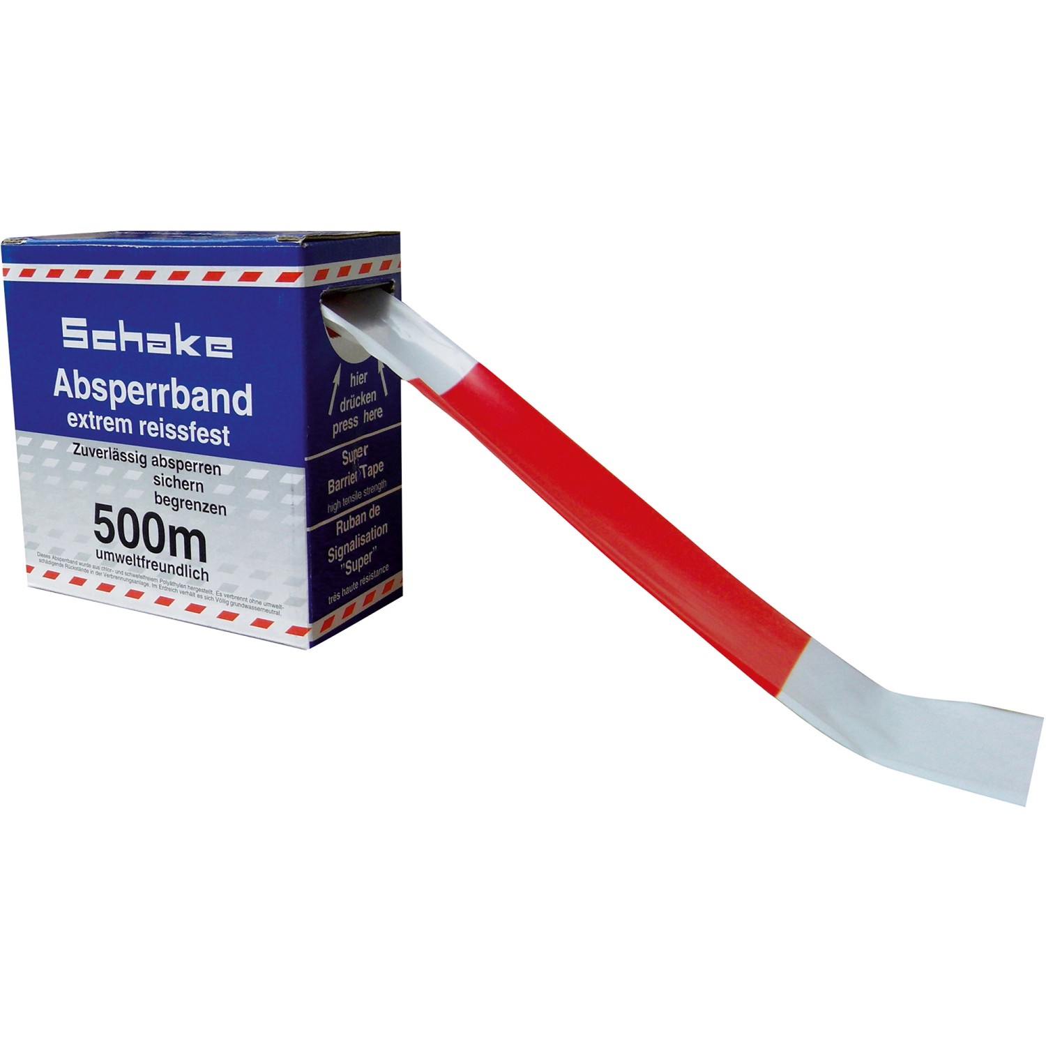 Schake Absperrband Weiß