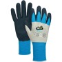 Workpower Cool Green Arbeitshandschuh, blau/grau, Größe 10, atmungsaktiv und schnelltrocknend.