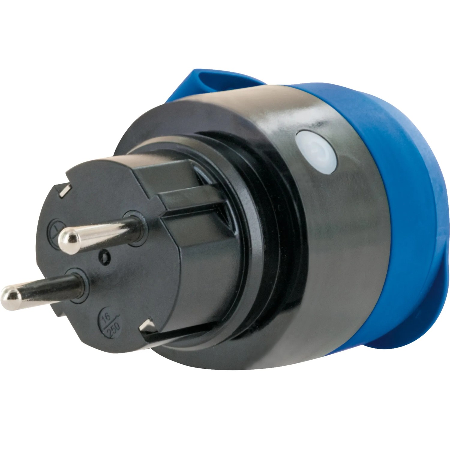Schwaiger Outdoor WLAN-Steckdosenadapter mit Einspeisemessfunktion für Balkonkraftwerke.