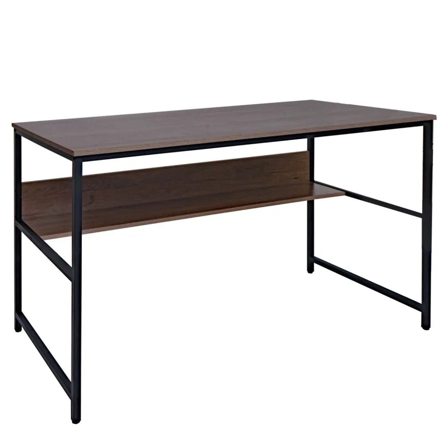 MCW Schreibtisch K80 Grau-Braun