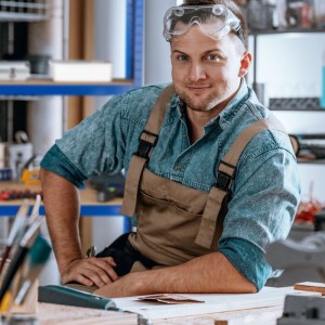 Relaxdays Schwerlastregal Metall MDF Blau Braun Höhenverstellbar Teilbar 180 cm x 90 cm x 60 cm 27,9 kg