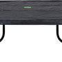 Schwarze EXIT Premium Abdeckplane für rechteckiges Trampolin 275x458cm zum Schutz vor Witterung.