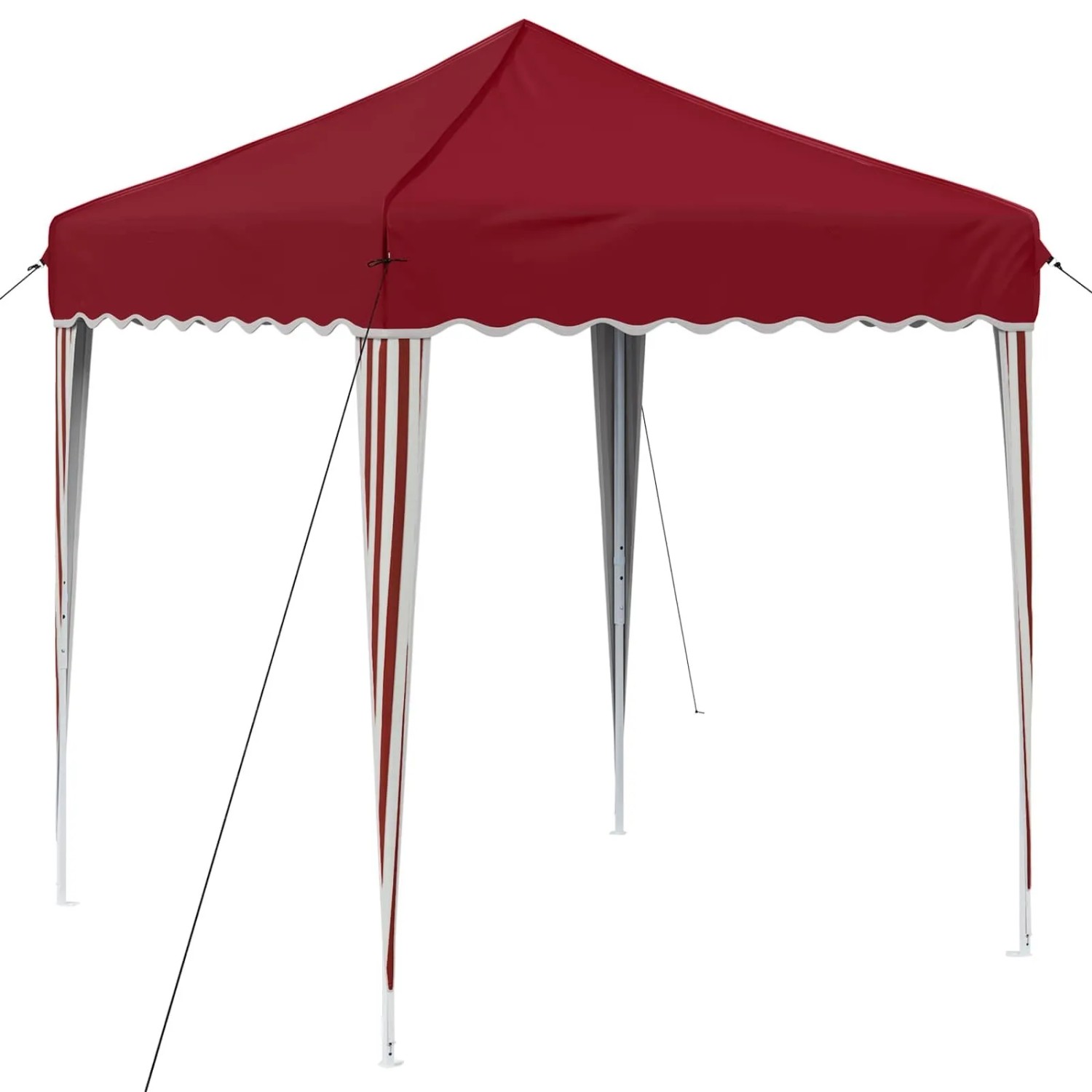 vidaXL Pop-up Partyzelt Bordeauxrot 195 x 195 x 245 cm Oxford-Stoff 42019719